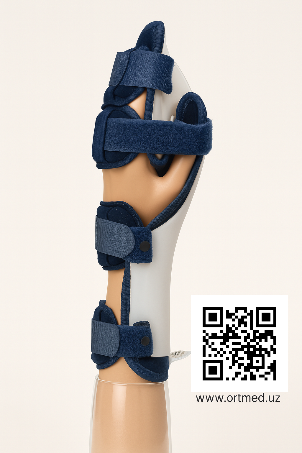 Ortmed, ortopediya industry, протезлар, стелькалар, протез қўл, оёқлар - Қўл панжаси учун тутор