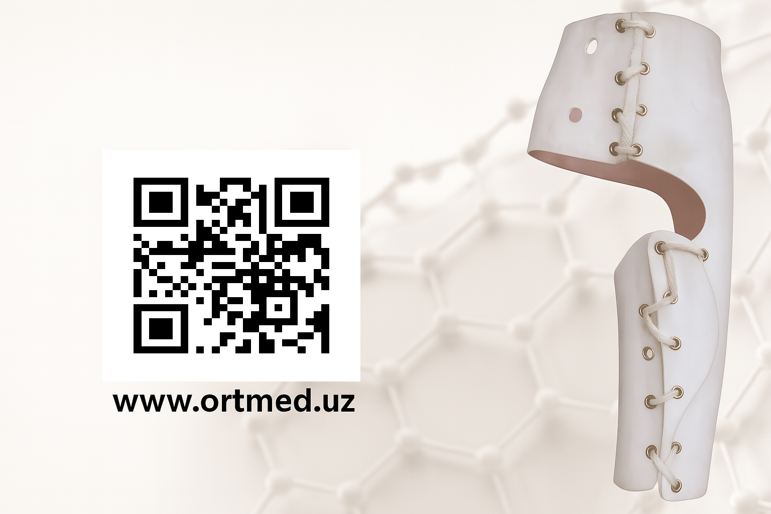 Ortmed, ortopediya industry, протезлар, стелькалар, протез қўл, оёқлар - Сон бўғини учун ортопедик тутор